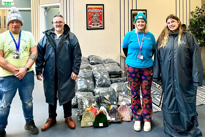 edinburgh homeless charity gets 'lifesaving' waterproof coats