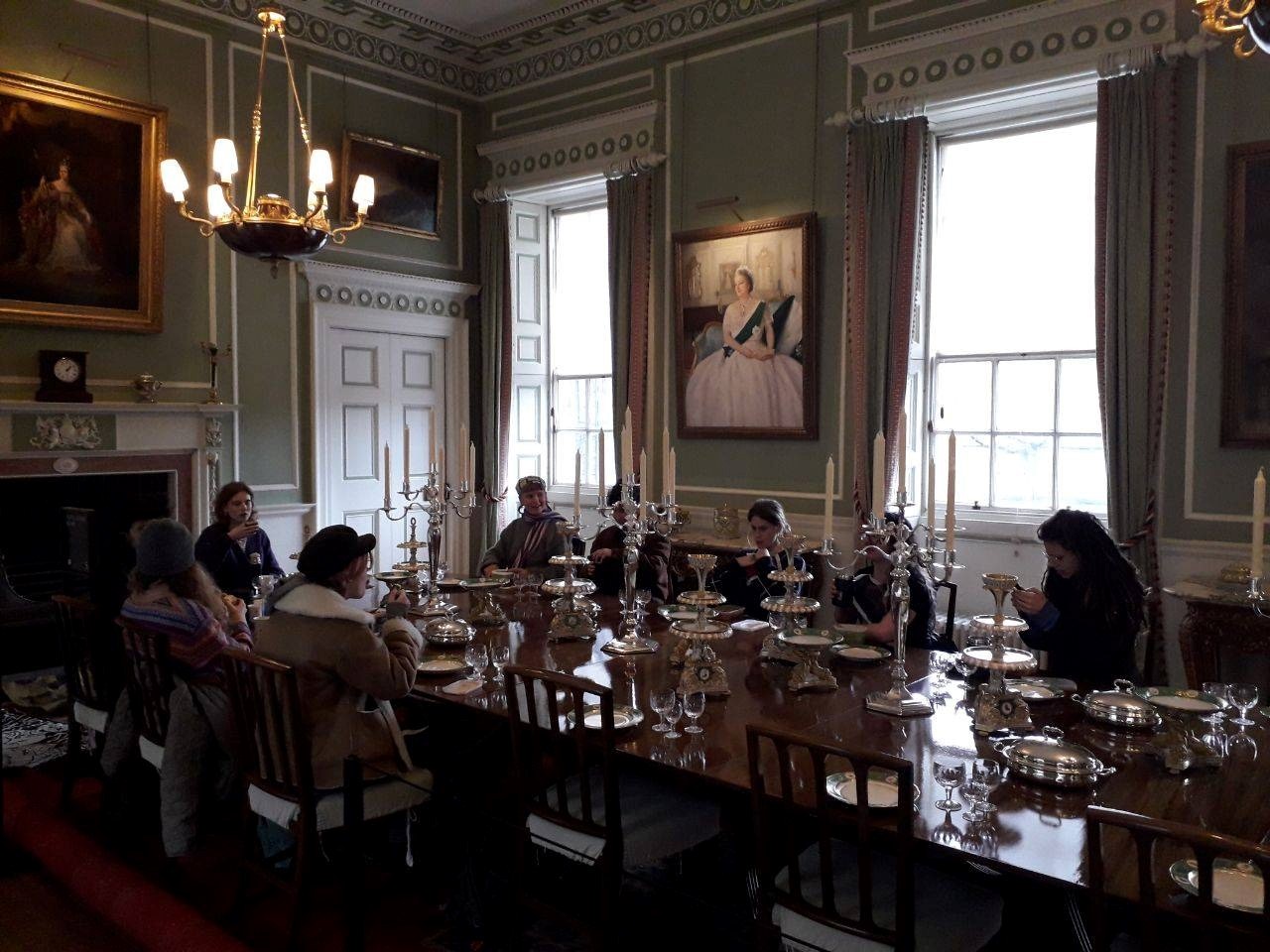 food activists occupy palace of holyroodhouse dining room