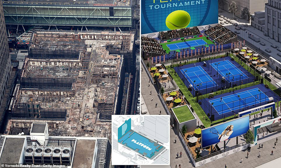US Open tennis courts in midtown Manhattan? Investors have a proposal