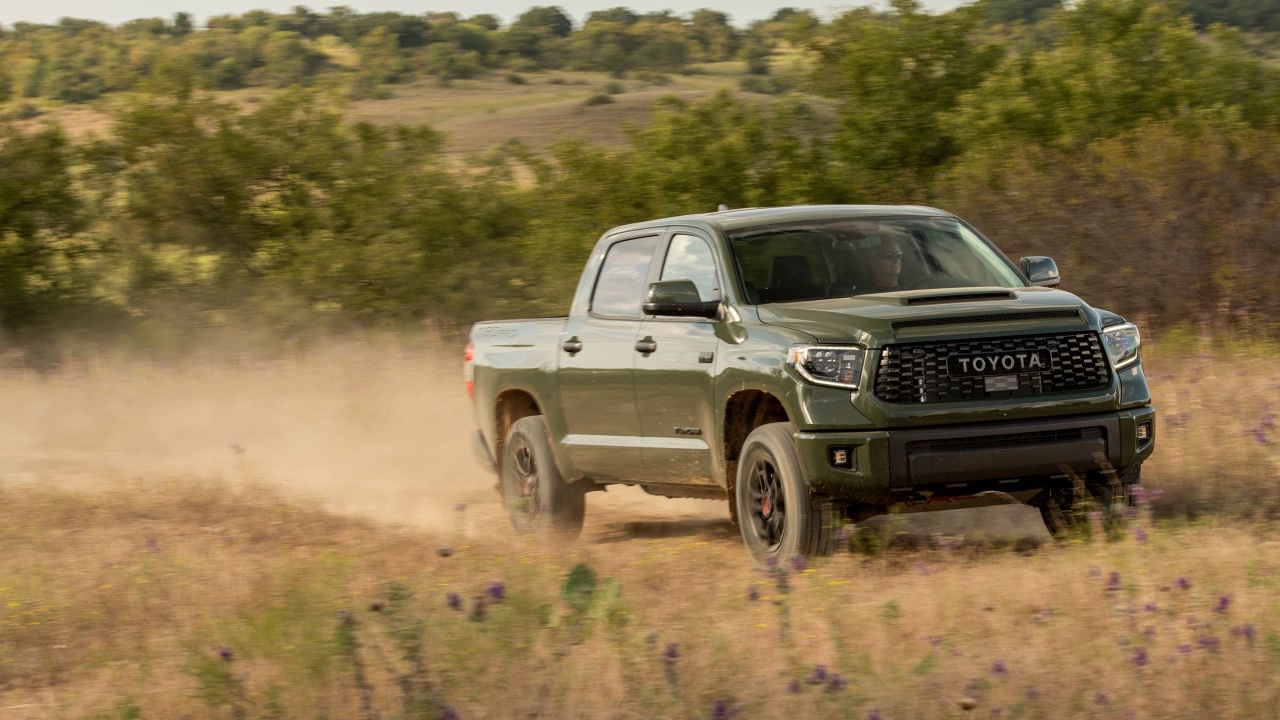 <p>Despite adding Apple CarPlay and Android Auto in 2020 and having a powerful V8, the Toyota Tundra falls short in important areas. It’s thirsty at the gas pump, has the worst fuel economy in its class at just 14 mpg combined, and its towing capacity doesn’t stack up against rivals. Inside, the Tundra feels outdated, with a design and materials that don’t reflect its price tag. </p>