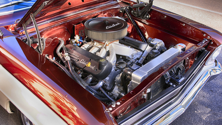 who owns edelbrock, and where are its carburetors made?