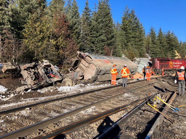union raises safety concerns following 3 b.c. derailments in under 2 months