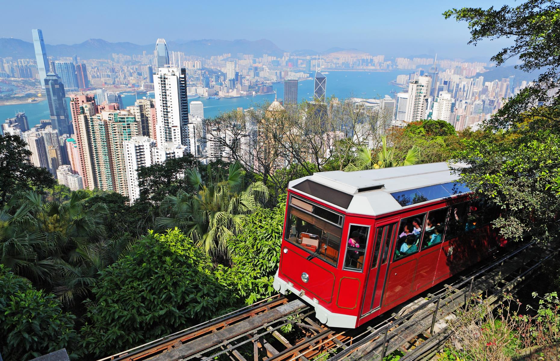 The Peak is one of Hong Kong’s most popular tourist spots, offering a double whammy of urban panoramas and invigorating walks through lush forest.