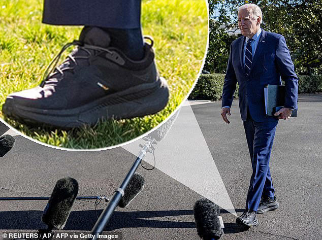 Joe Biden's $150 'lifestyle' sneakers are 81-year-old's latest bid to ...