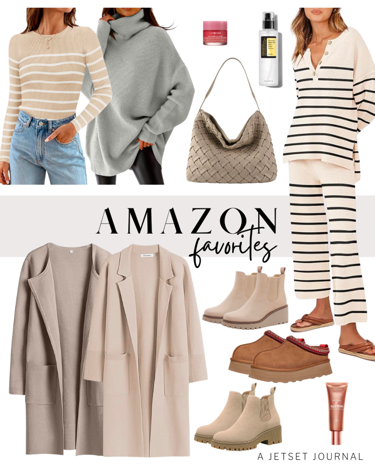 Stripes and Neutrals in These New Amazon Favorites