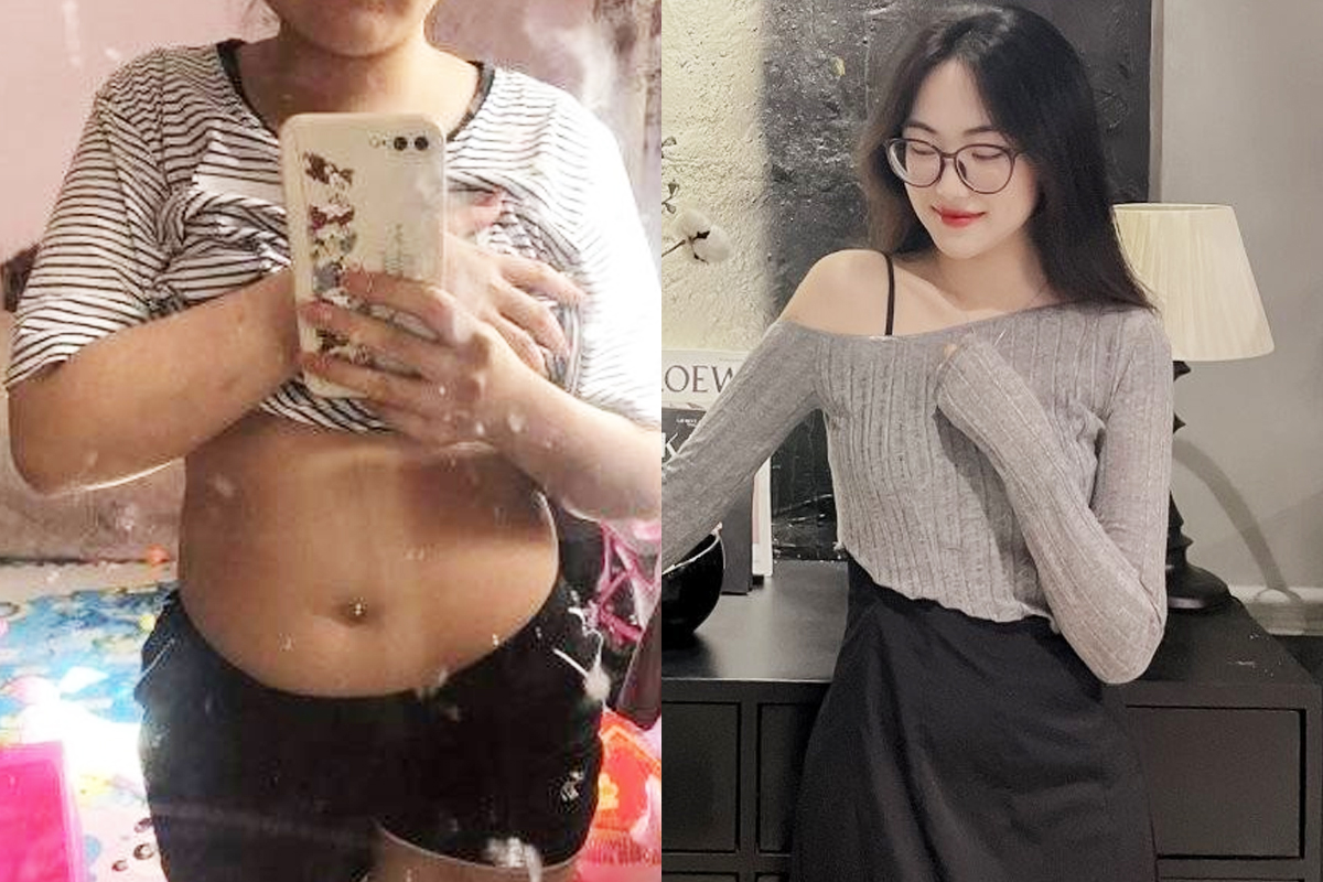 8개월 만에 ’19kg 감량’한 여성이 공개한 다이어트 식단 (+전후 사진)
