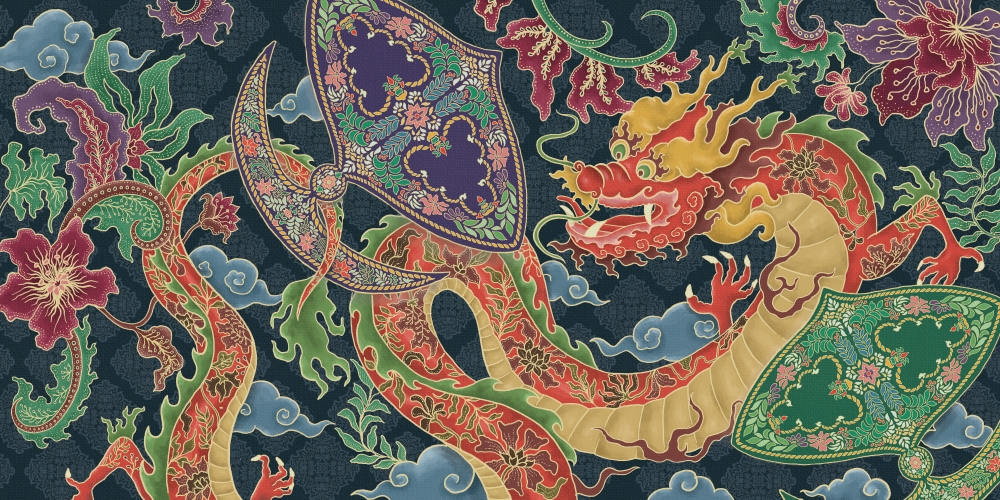 cny dragon artworks by malaysian students showcased at new york un headquarters