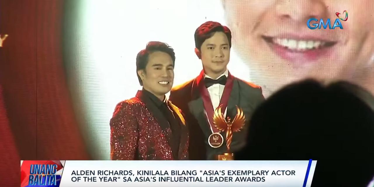 Alden Richards Honored At Asia's Influential Leader Awards