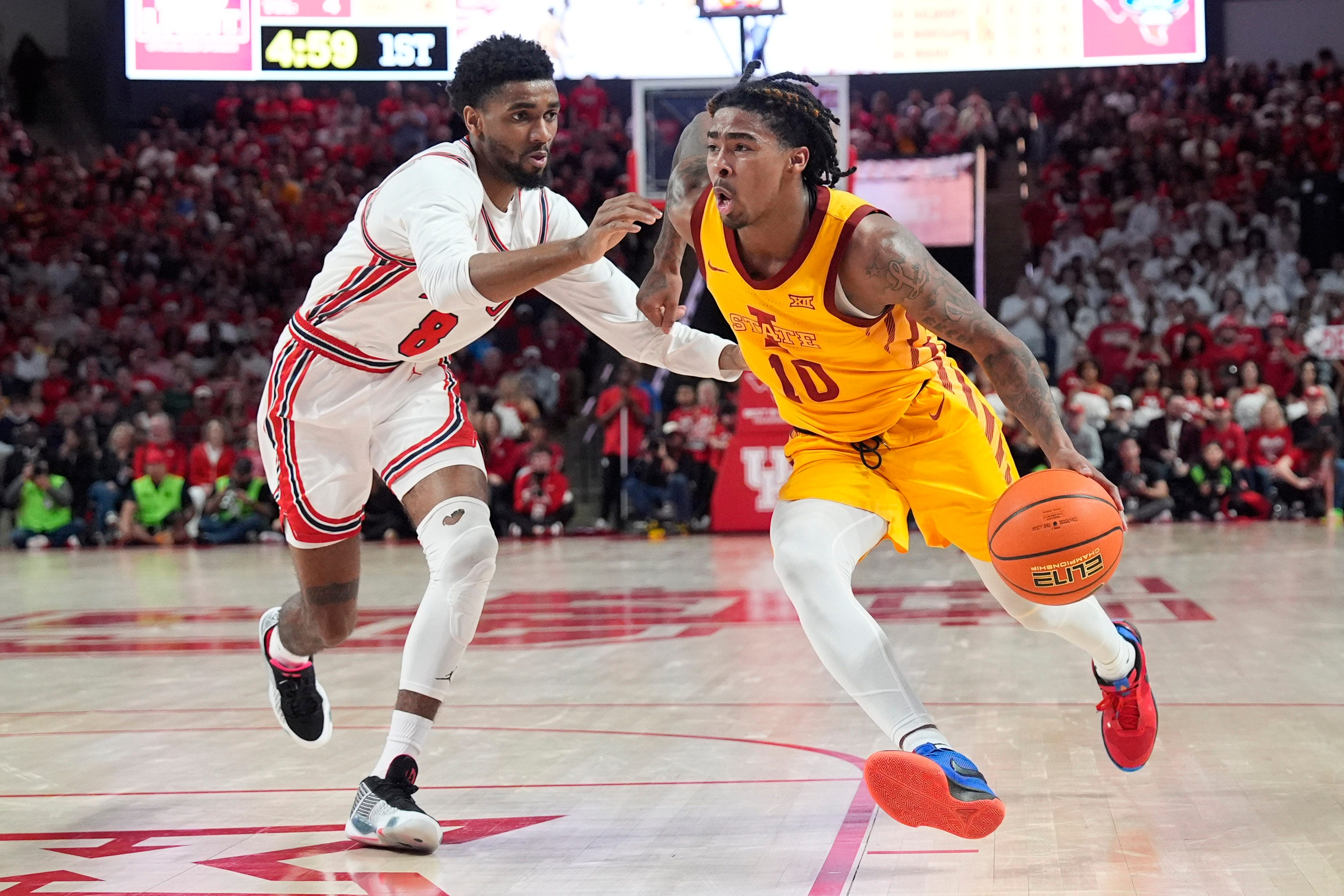 Recap: No. 6 Iowa State Men's Basketball Falls At No. 2 Houston