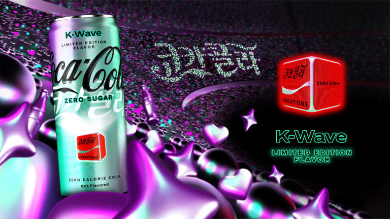 Coca-Cola Creations K-Wave Zero Sugar celebrates the vibrant world of K-Pop