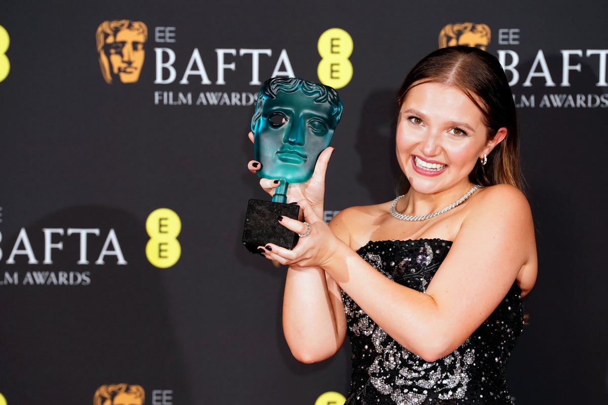 bafta rising star mia mckenna-bruce on the importance of supporting young talent