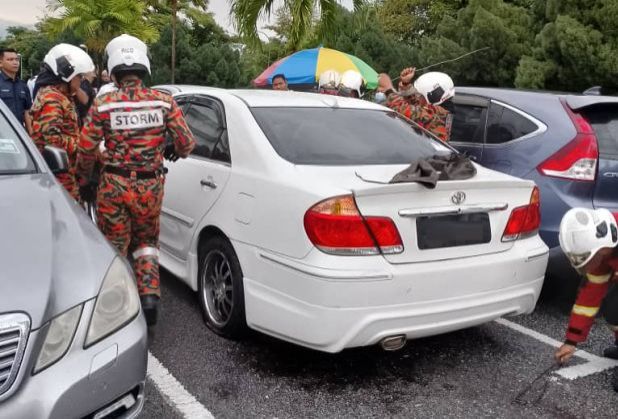 woman found dead in car parked at ipoh hospital