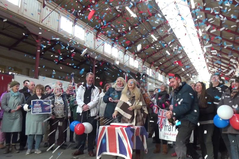 devon town's community market crowned britain's best
