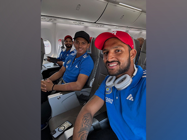 jurel shares picture with jaiswal as team india jets off to ranchi for 4th test against england