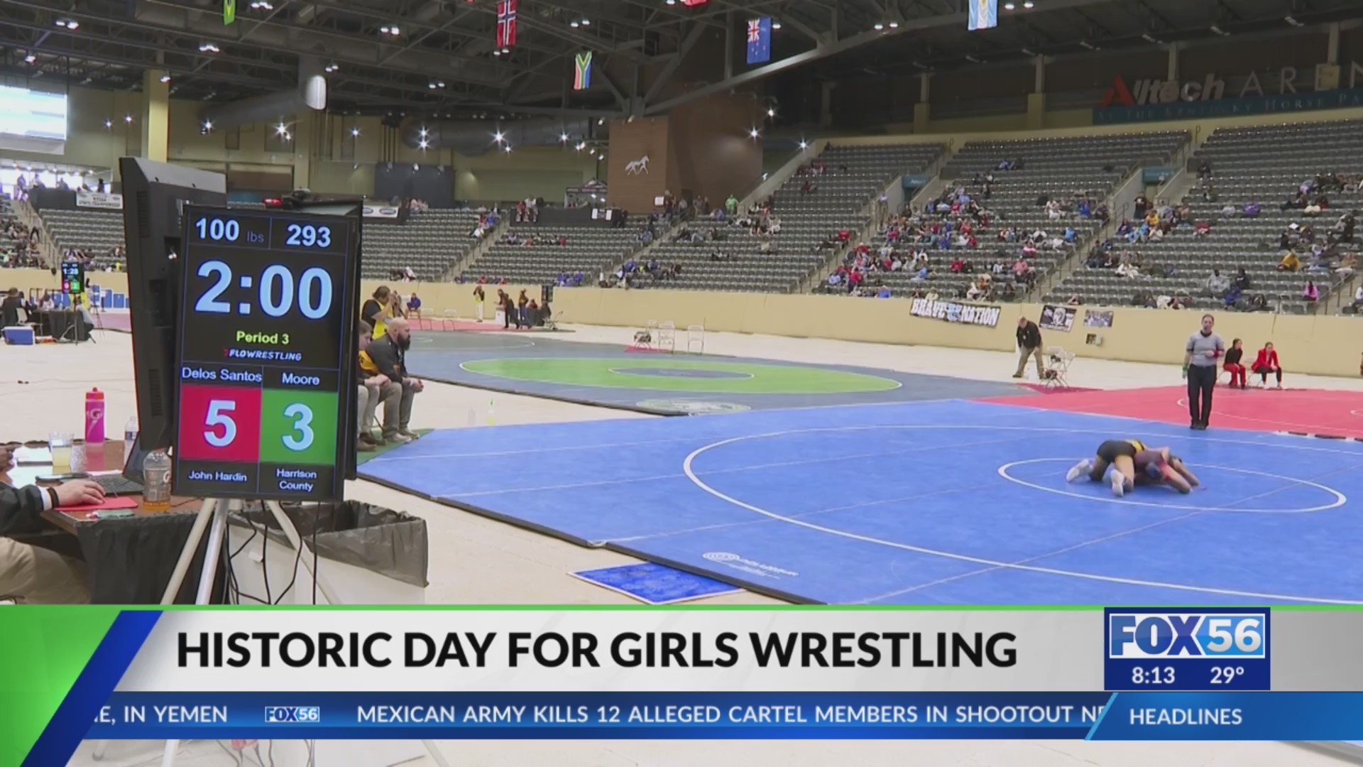 Kentucky's First-ever Sanctioned Girls' Wrestling State Championship ...