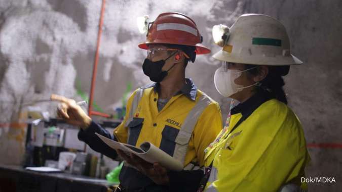 Merdeka Copper (MDKA) Raih Pendapatan US$ 1,28 Miliar, Ini Rekomendasi Sahamnya