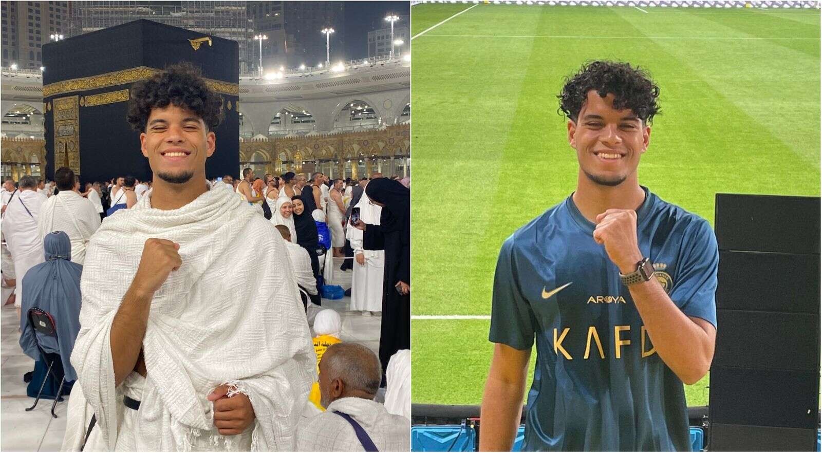 look: 22-year-old dubai resident jogs to saudi to perform umrah, watch ronaldo’s game