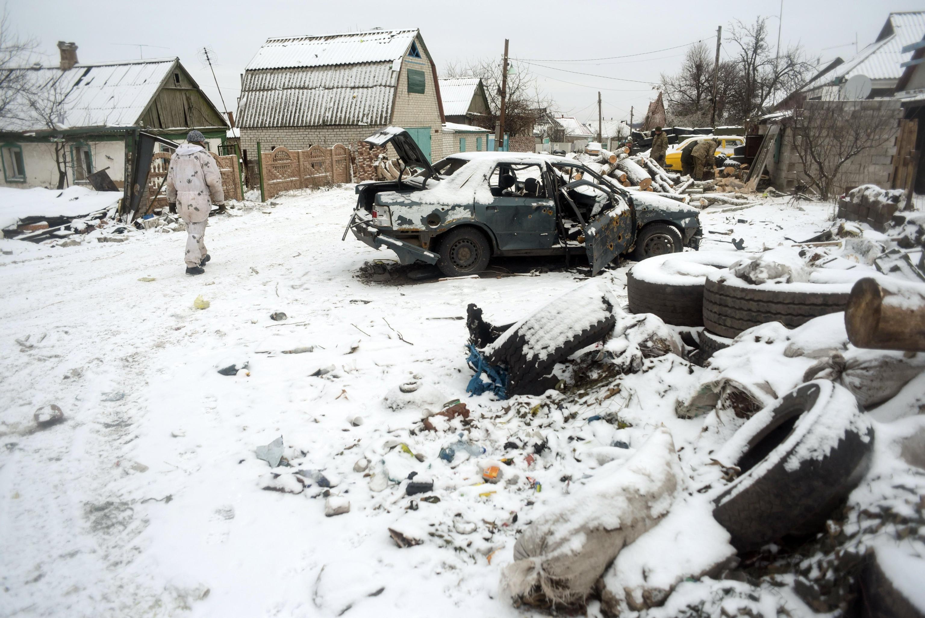 'soldati ucraini feriti a avdiivka uccisi dalle truppe russe'