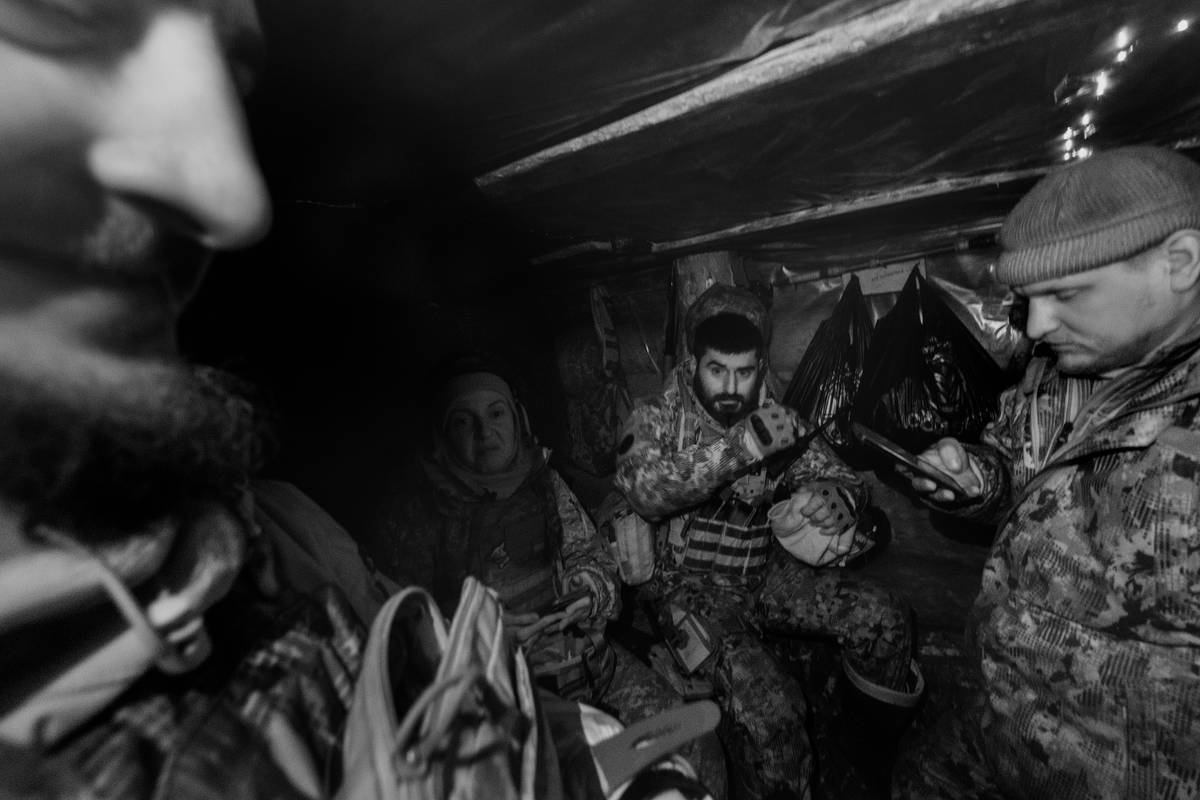 guerra na ucrânia: neve e escuridão, os combates noturnos nos bosques do donbas