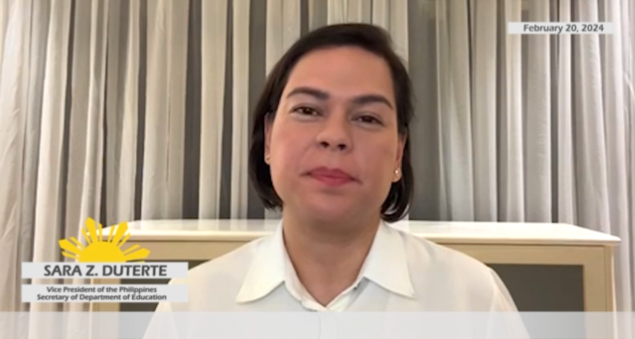 vp sara duterte undeterred by ‘attacks possibly by presidential aspirants'