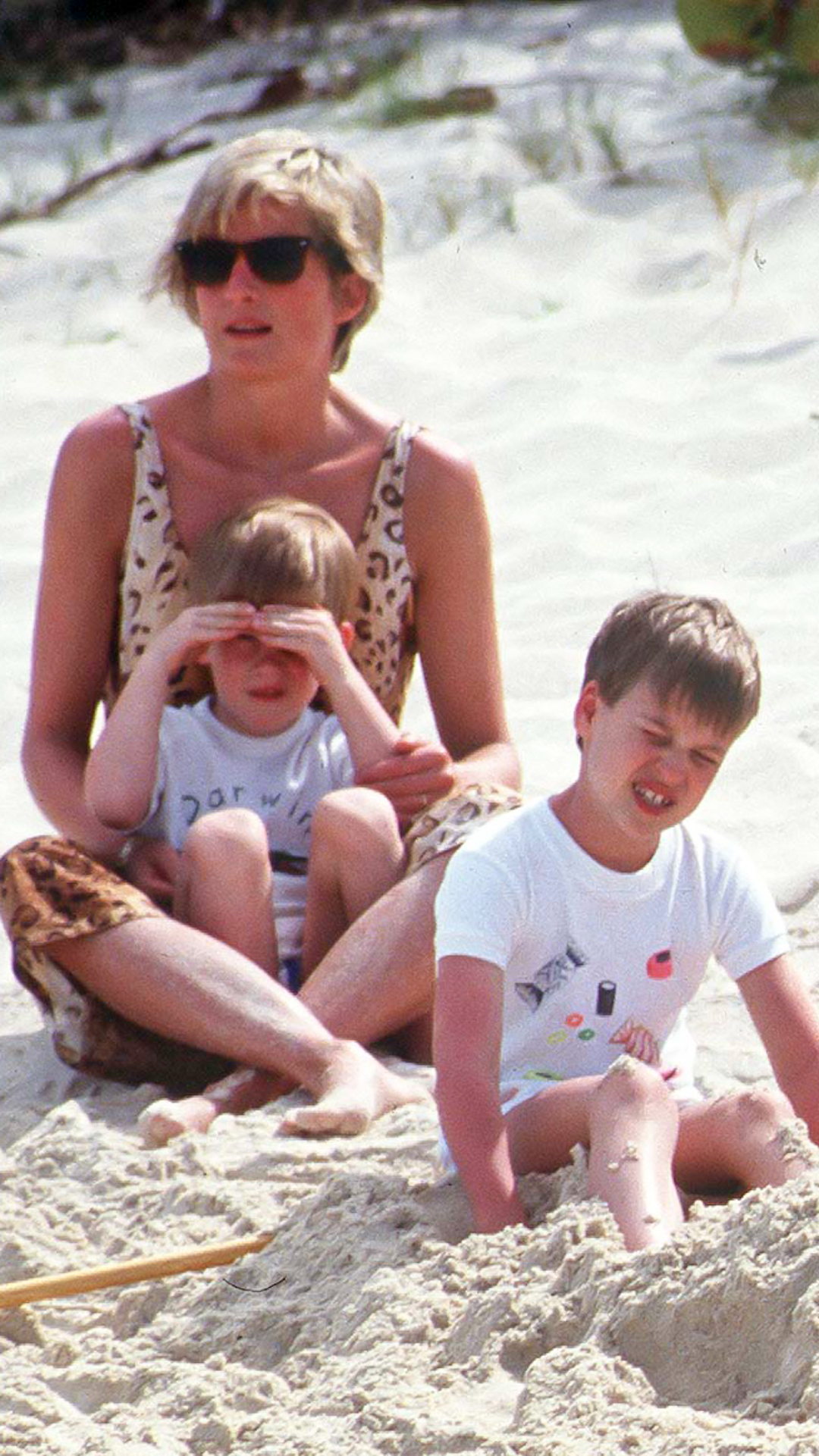 <p>                     One of the more relatable peeks into royal parenting came when Princess Diana was spotted playing with her sons on the sands of Necker. She was staying on the private island in 1990 as a guest of its owner Sir Richard Branson, along with her sisters Lady Jane Fellowes and Lady Sarah McCorquodale and their children.                   </p>