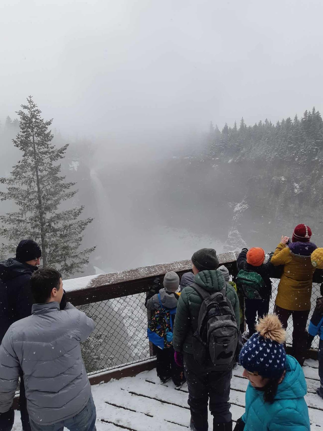 b.c.'s helmcken falls viewpoint to close for 2 months