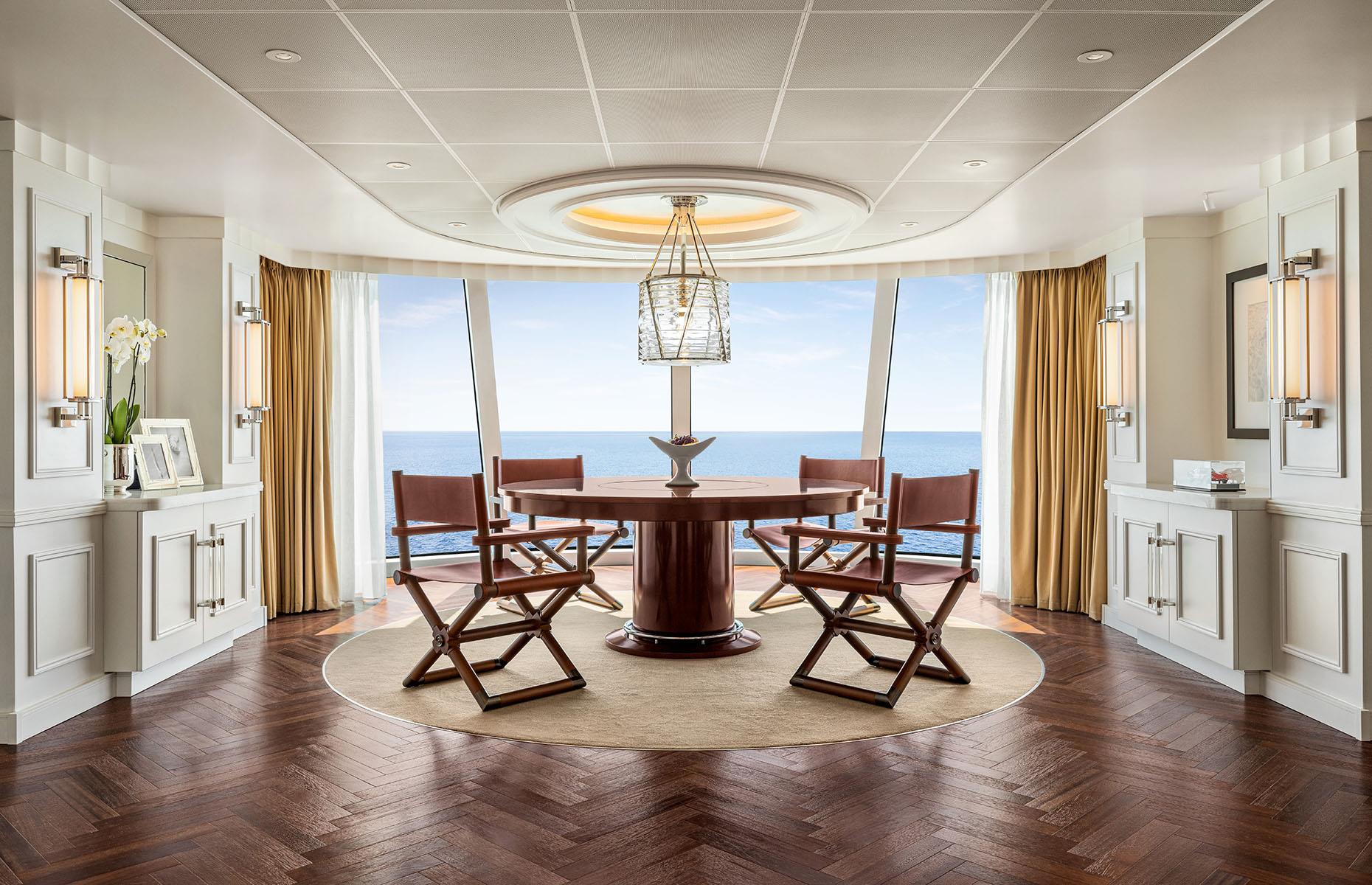 <p>Fine dining, world class spas and cocktails on tap – there’s no doubt that cruising is an indulgent and glamorous way to travel, with many modern vessels compared to floating hotels. But some cruise ships take seafaring in style to the next level.</p>  <p><strong>Think personal butlers, complimentary Champagne and private hot tubs, as we tour around the luxurious cruise ship staterooms only the super-rich can afford...</strong></p>  <p>*All prices correct at time of writing.</p>
