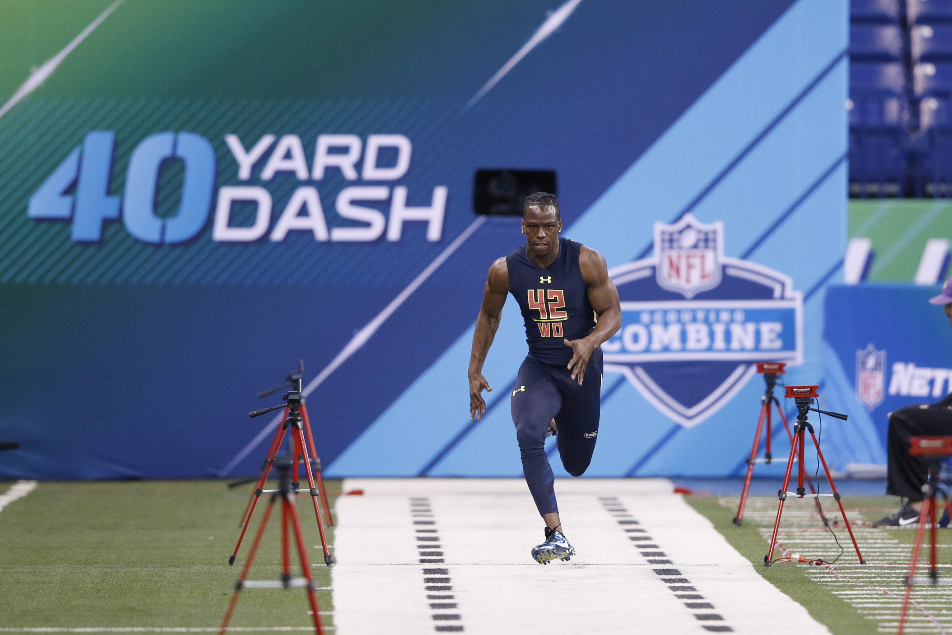 NFL Combine Records Best Marks in the 40Yard Dash, Bench Press and More