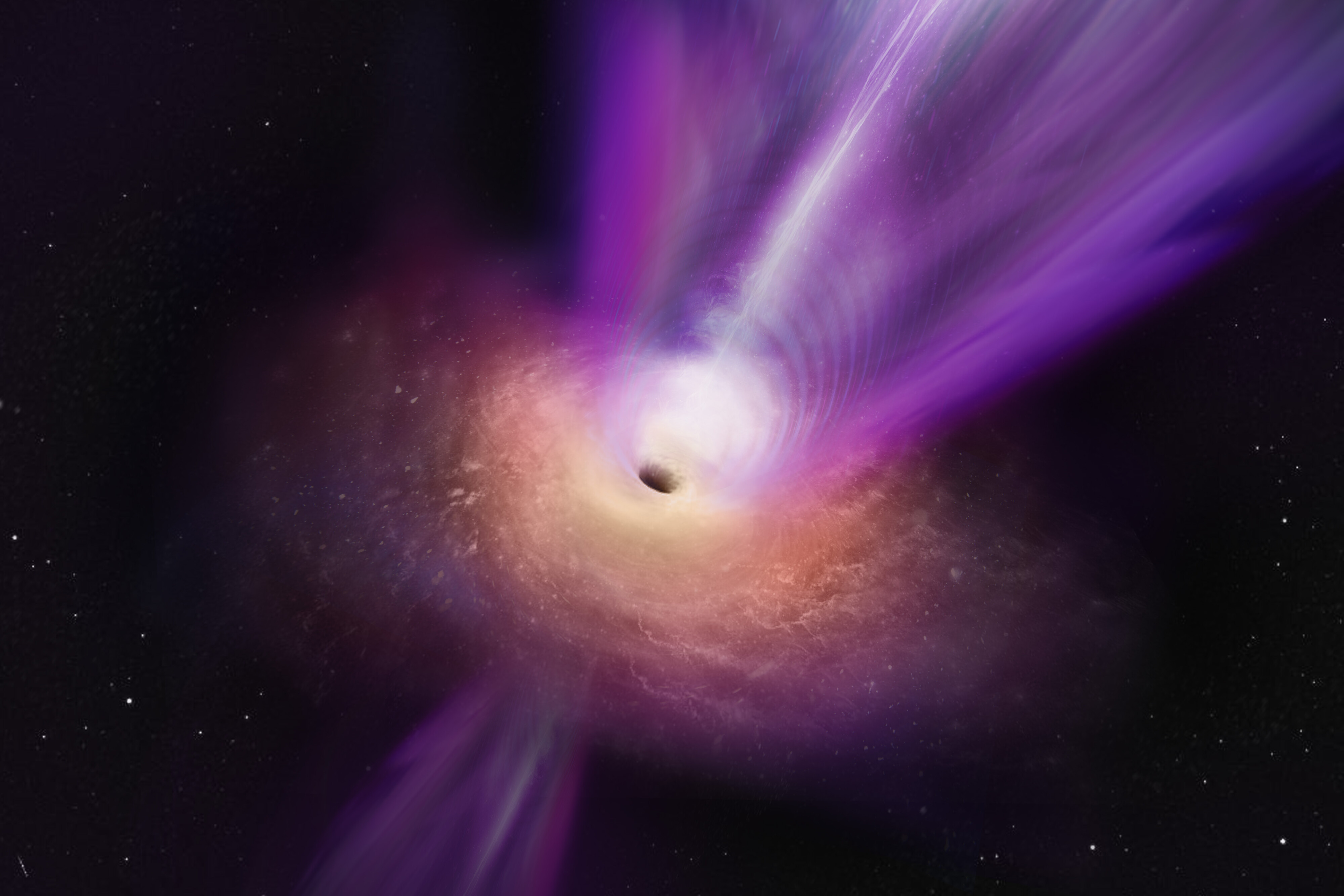 james webb space telescope finds 'extremely red' supermassive black hole growing in the early universe