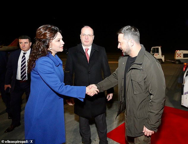 zelensky flies into albania for balkans security conference in first visit to the nation since russia's invasion