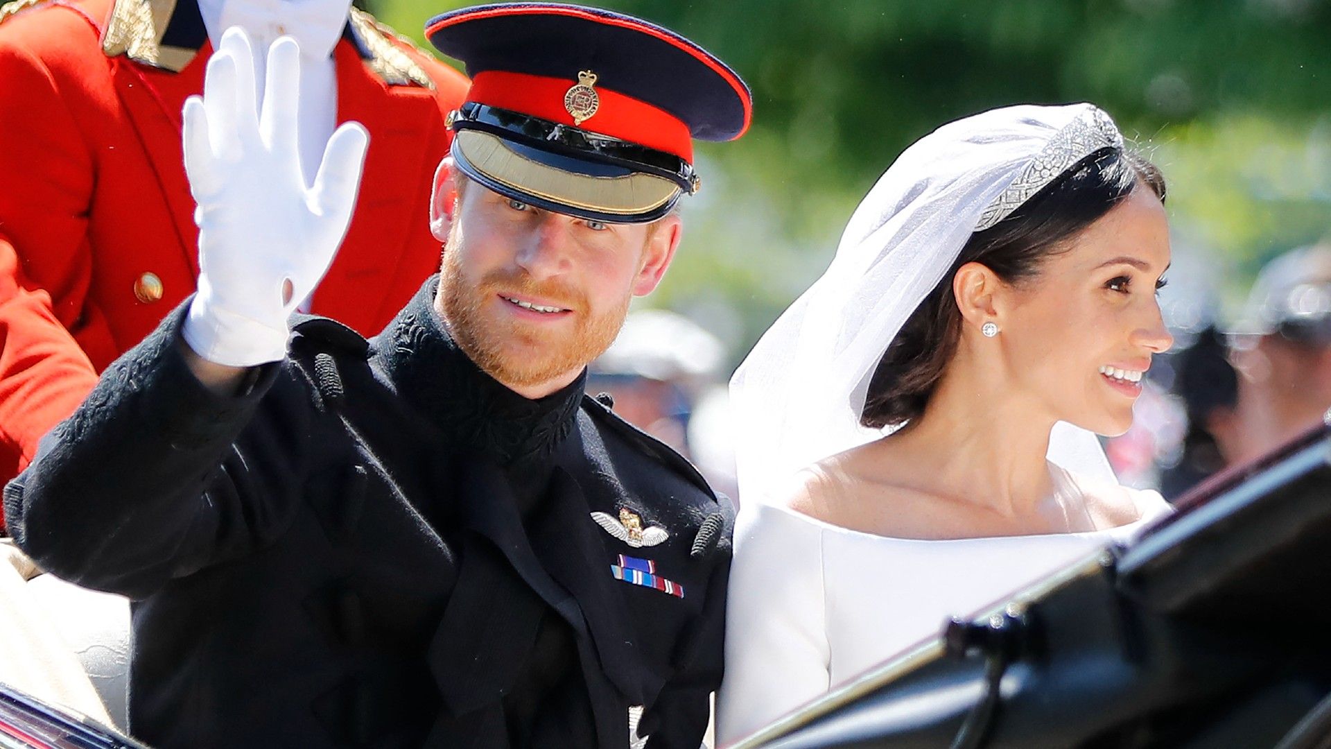 <p>                     When a royal marries, both they and their new husband or wife are usually given an entirely new title to use during their marriage.                   </p>                                      <p>                     This typically happens because male members of the royal family are entitled to a new peerage title when they get married. For example, Prince William (who until his marriage to Kate Middleton had no official title, other than Prince William), became the Duke of Cambridge after their 2011 wedding, and Catherine, the Duchess of Cambridge. The same happened when Prince Harry married Meghan Markle, with the pair becoming the Duke and Duchess of Sussex after their wedding in 2018.                    </p>