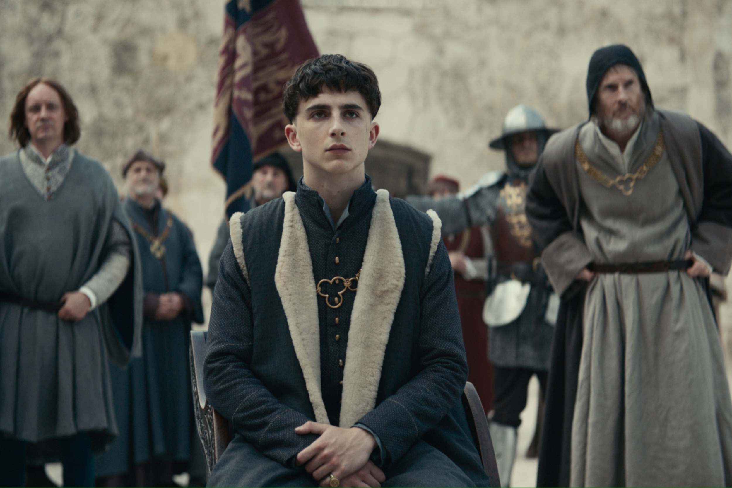 <p><em>The King</em> is a historical epic that tells the story of young Henry V as he begins his reign as King of England in the fifteenth century after the death of his tyrannical father. Timothée Chalamet sports a memorable bowl cut in the lead role but once again proves himself as one of the best young actors of this generation. The on-screen world is brought to life with gritty cinematography and direction, featuring an array of battle scenes that are shot with brutality and intensity. </p><p>You may also like: <a href='https://www.yardbarker.com/entertainment/articles/20_of_the_best_teen_revenge_movies_022724/s1__40002362'>20 of the best teen revenge movies</a></p>