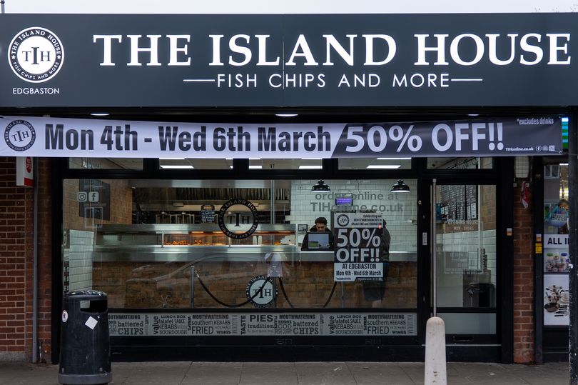 boss of birmingham chip shop empire thanks customers and makes everything half price
