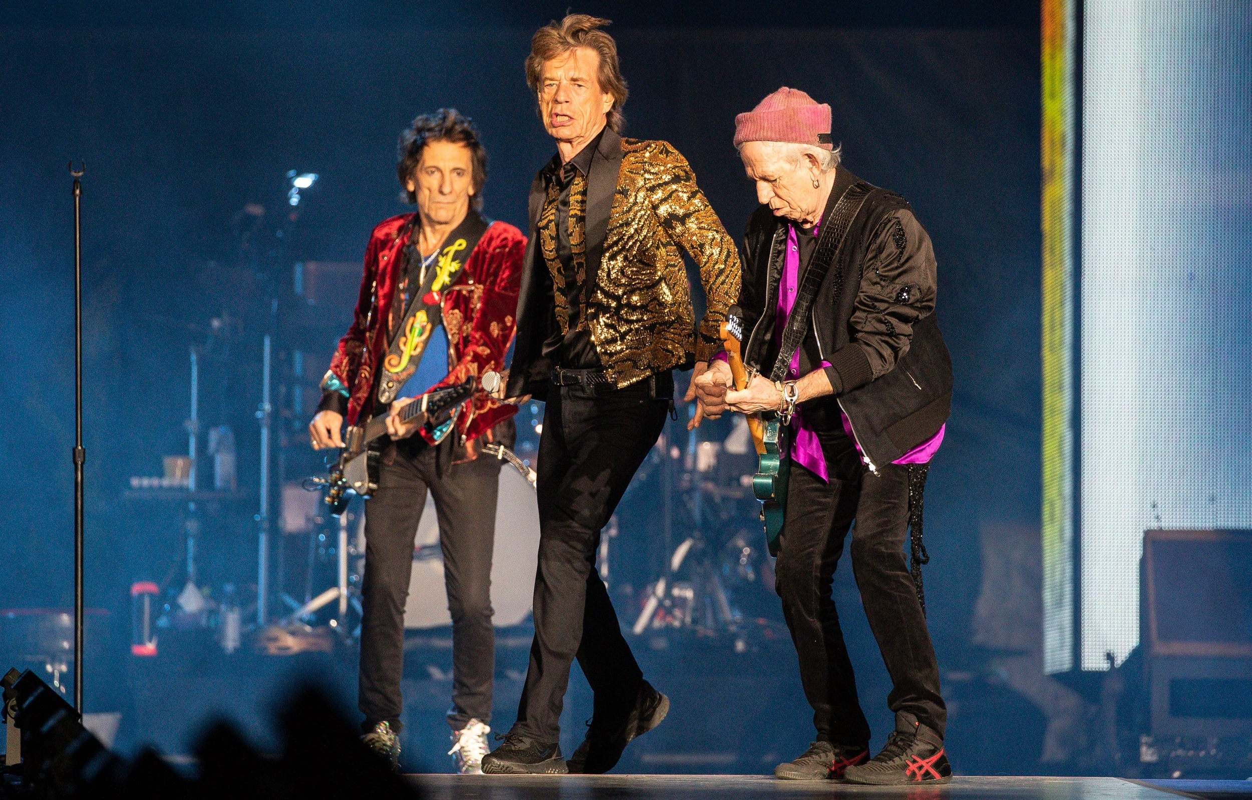 <p>Mick and Keith are both 80 years old and Ronnie Wood is 76, but the trio that currently makes up the Rolling Stones official lineup is scheduled to play 19 shows (in 16 scheduled cities) this year from late April to mid-July of this year. And we expect the energy level to be on high. While the band will play numbers from 2023's <em>Hackney Diamonds</em>, including the Grammy Award-nominated "<a href="https://www.youtube.com/watch?v=_mEC54eTuGw">Angry</a>," we know fans will hear plenty of those legendary classics such as "(I Can't Get No) Satisfaction" and "Jumpin' Jack Flash."</p><p>You may also like: <a href='https://www.yardbarker.com/entertainment/articles/the_25_most_patriotic_films_of_all_time_022724/s1__27715982'>The 25 most patriotic films of all time</a></p>