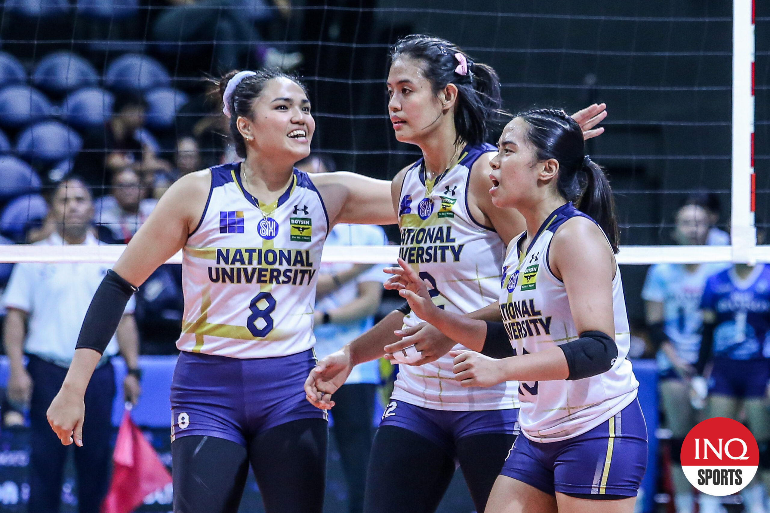 uaap volleyball: nu redeems pride with sweep of adamson