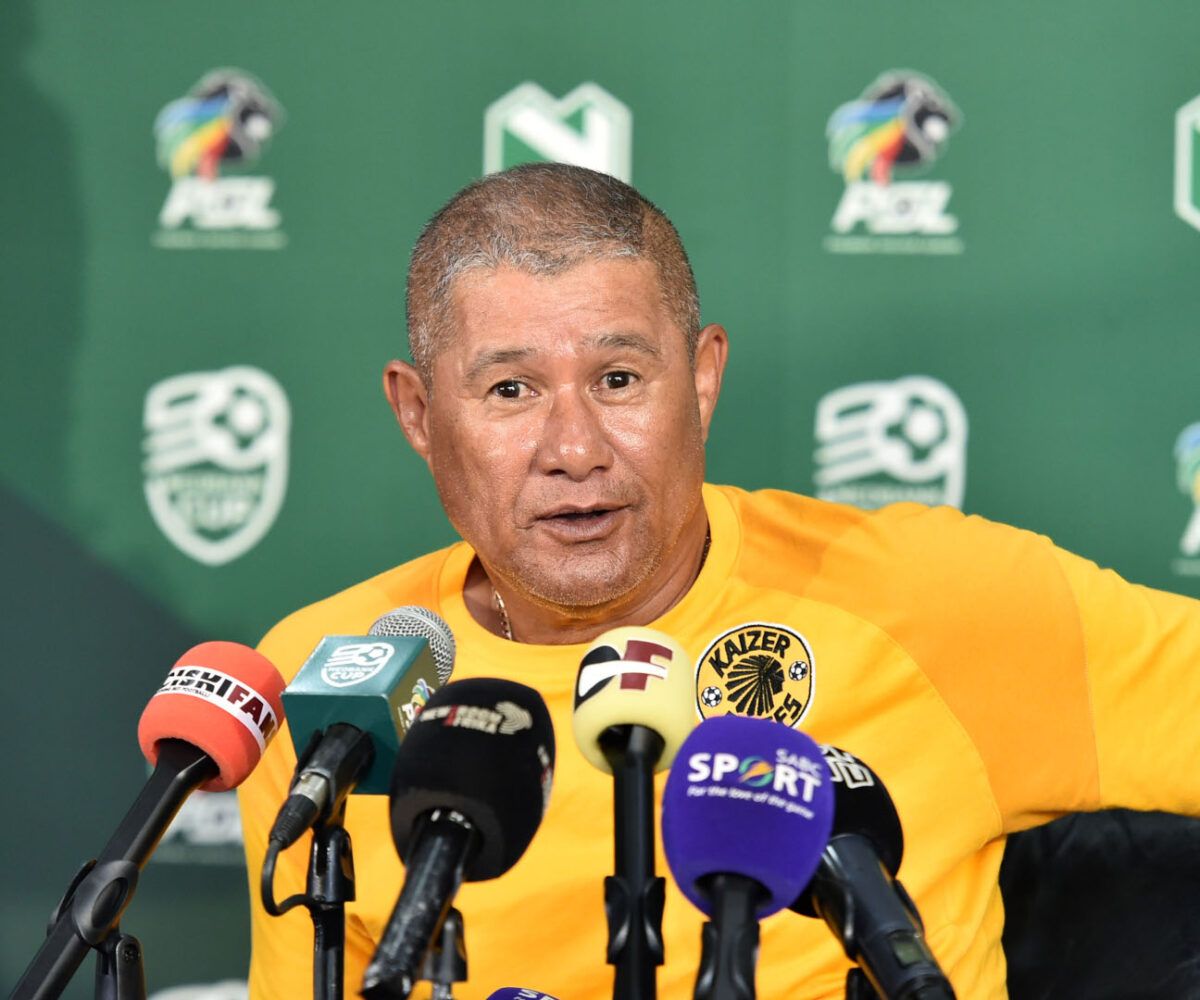 kaizer chiefs coach not ready to say goodbye