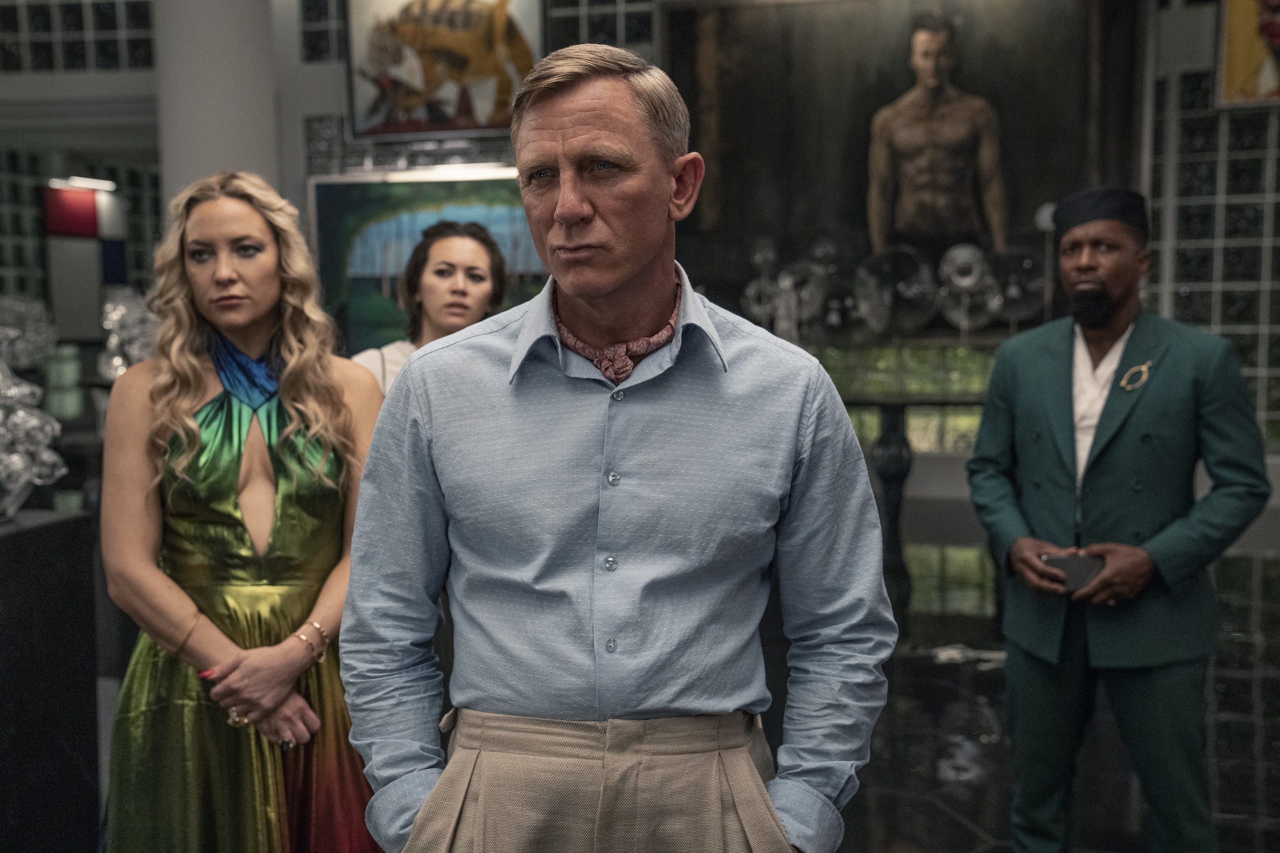 <p><em>Glass Onion</em> is the sequel to Rian Johnson’s 2019 murder mystery <em>Knives Out</em>, with Daniel Craig reprising his role as detective Benoit Blanc. Blanc is invited to a Greek island by billionaire Miles Brown, along with Brown’s eccentric wealthy friends. Like in any whodunnit, someone turns up dead, and our detective must solve the case. Featuring an all-star cast, the film has the perfect balance of thrills and laughs and keeps its audience guessing until the end. </p><p><a href='https://www.msn.com/en-us/community/channel/vid-cj9pqbr0vn9in2b6ddcd8sfgpfq6x6utp44fssrv6mc2gtybw0us'>Follow us on MSN to see more of our exclusive entertainment content.</a></p>