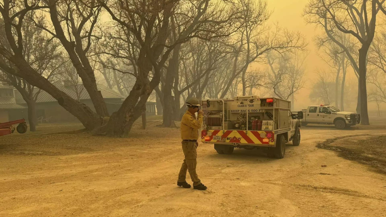 'armageddon': unprecedented wildfires ravage texas, shut nuclear plant