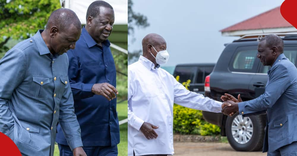 Why Raila Odinga Joined Ruto, Museveni In Their Meeting