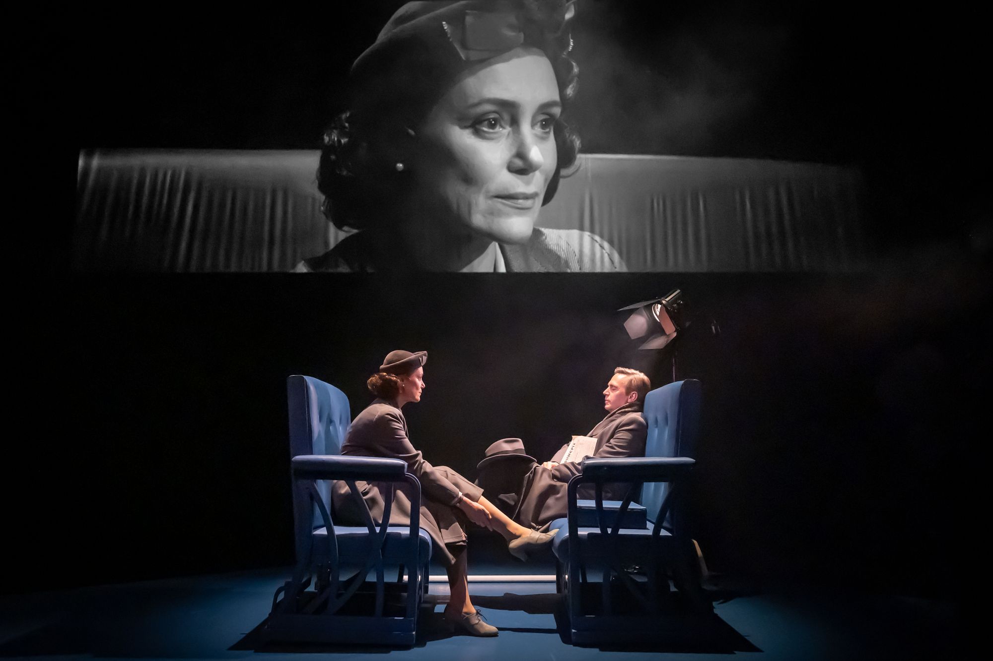 the human body at donmar warehouse review: keeley hawes is luminous on her return to the stage