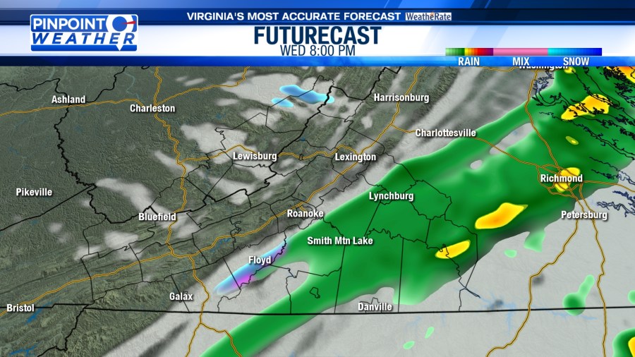 Pinpoint Weather: Cold Front Brings Rain And Winds