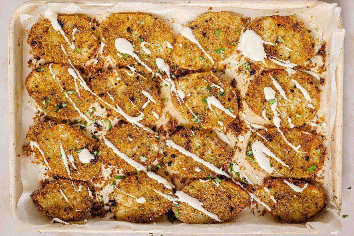 <p>Quick to make and needing just what’s likely in your kitchen, Parmesan Crusted Potatoes are a no-brainer for tonight’s appetizer. They turn crispy in under an hour, showing you can do something awesome with minimal effort.<br><strong>Get the Recipe: </strong><a href="https://realbalanced.com/recipe/parmesan-crusted-potatoes/?utm_source=msn&utm_medium=page&utm_campaign=msn">Parmesan Crusted Potatoes</a></p>