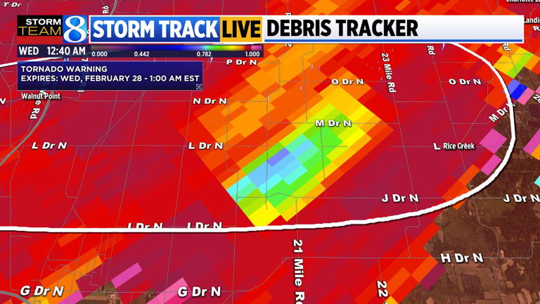 Trees Down, Property Damage After Tornado Reported Near Marshall