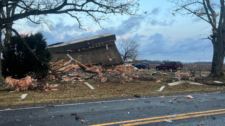 Strong storm system creates heavy damage across central Ohio