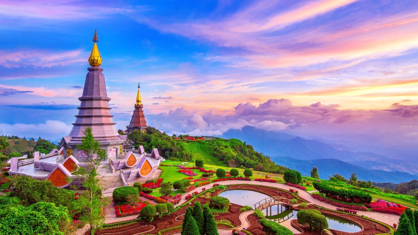 <p>Surrounded by gorgeous mountains and rich culture, Chiang Mai offers a more nuanced insight into Thailand. Tourists visiting Chaing Mai can visit the iconic Doi Suthep temple, explore the historic old city, and visit the Elephant Nature Park.</p>