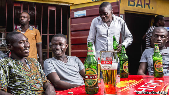 african countries with the highest beer consumption
