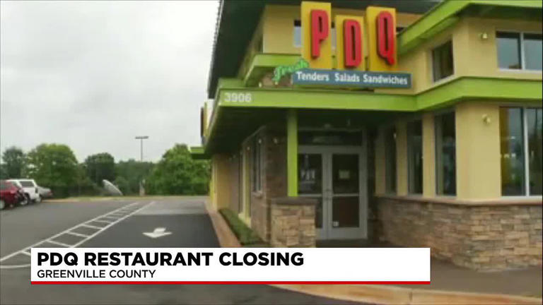 PDQ closes Greenville restaurant