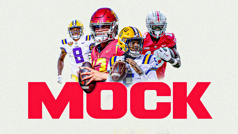 2024 NFL mock draft projections feature early run on QBs, WRs