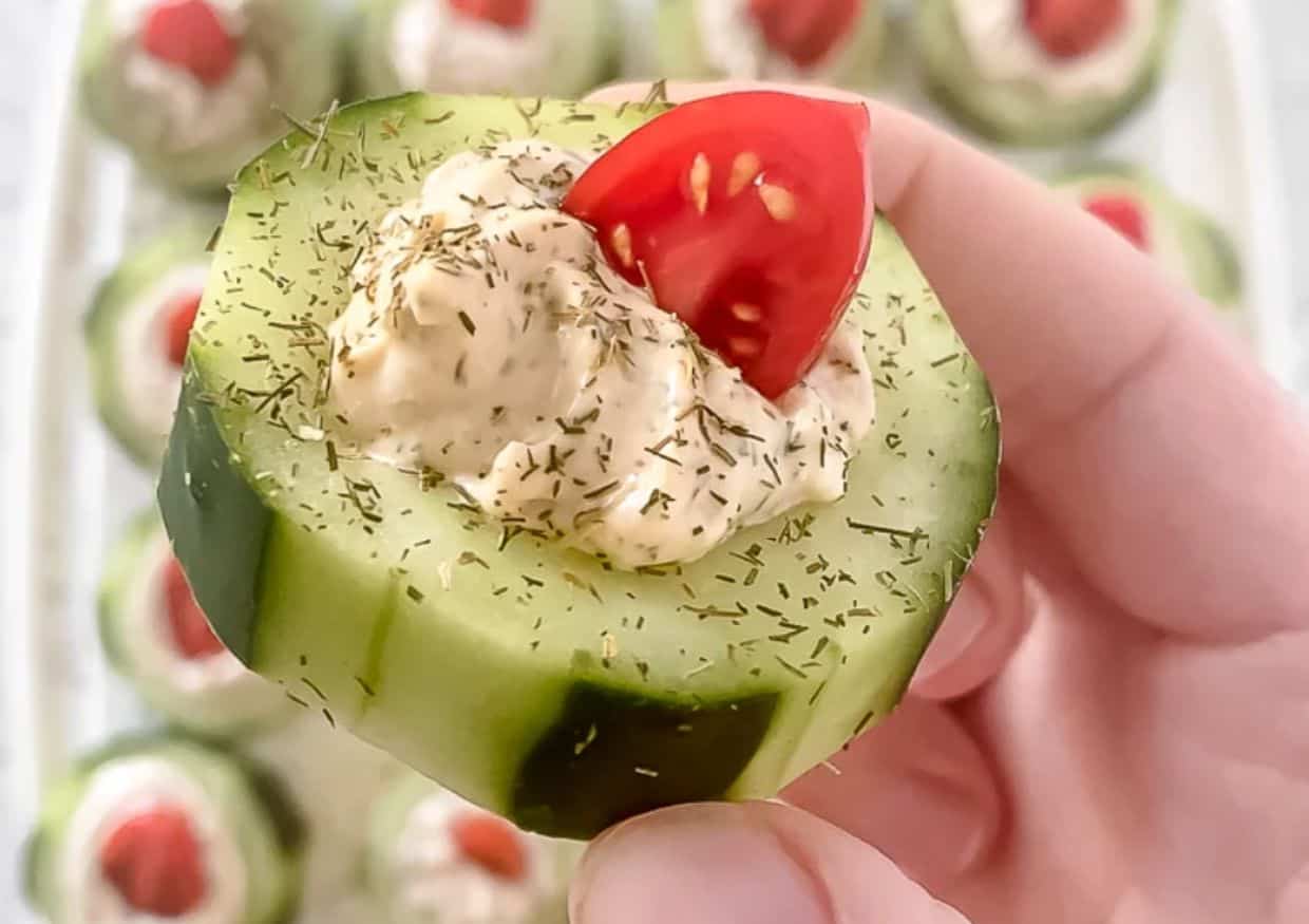 <p>A quick, refreshing choice for tonight’s appetizer spread, ready in under 30 minutes. Featuring fresh cucumbers filled with cream cheese and mashed avocado, topped with juicy tomatoes. They deliver a burst of freshness with every bite.<br><strong>Get the Recipe: </strong><a href="https://realbalanced.com/recipe/cucumber-tomato-bites/?utm_source=msn&utm_medium=page&utm_campaign=msn">Cucumber Tomato Bites</a></p>