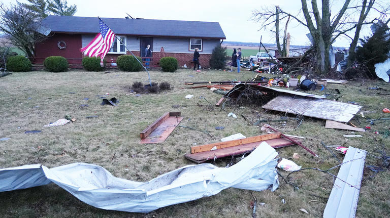 NWS now confirms a total 5 tornadoes in Ohio from storm front, 4 in ...